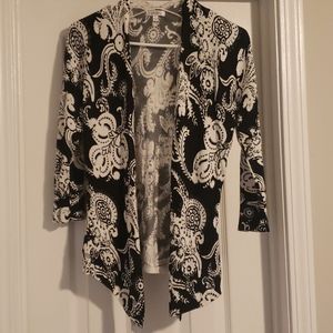 Paisley Print Cardigan